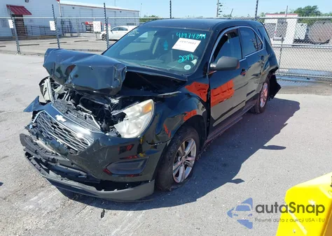 2017 Chevrolet Equinox Ls z USA, uszkodzony, nr VIN 2GNALBEK1H1544841